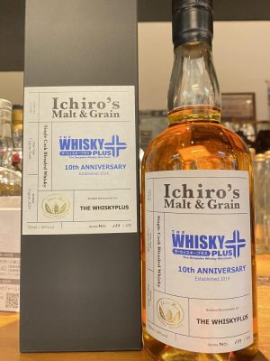 イチローズモルト&グレーン シングルカスクブレンデッドウイスキー#11948/THE WHISKY PLUS 10th Anniv.